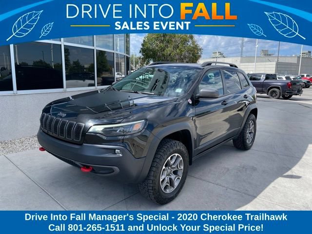 Used 2020 Jeep Cherokee Trailhawk w/ Comfort/Convenience Group AWD/4WD image 1