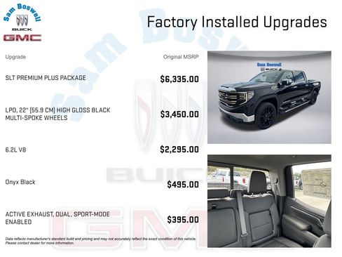 New 2026 GMC Sierra 1500 SLT w/ SLT Premium Plus Package AWD/4WD image 3