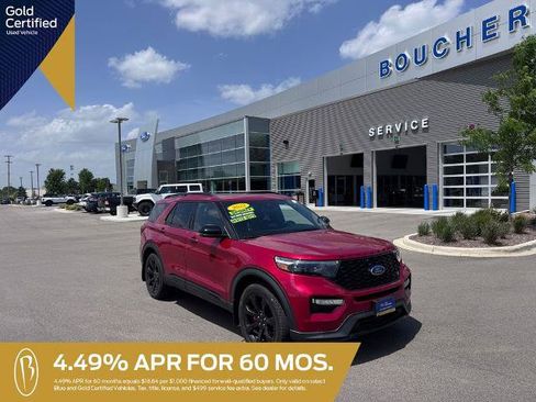 Certified 2022 Ford Explorer ST w/ Equipment Group 401A AWD/4WD image 1