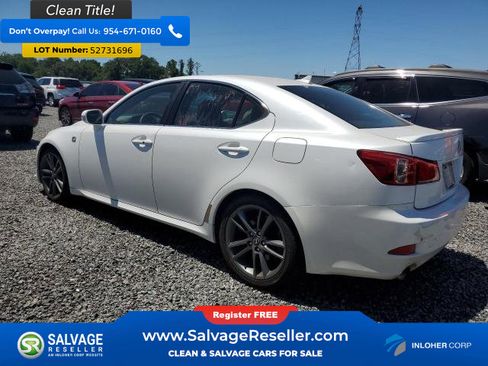Used 2012 Lexus IS 250 w/ F-Sport Pkg w/Summer Tires RWD image 3