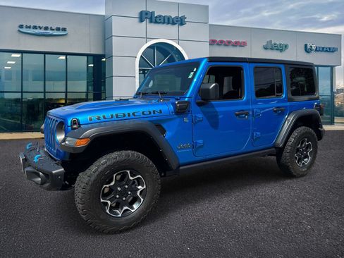 Used 2023 Jeep Wrangler Unlimited Rubicon 4xe w/ Steel Bumper Group AWD/4WD image 4
