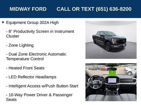 Certified 2023 Ford F150 XLT w/ Equipment Group 302A High AWD/4WD image 19