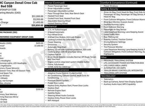 Used 2023 GMC Canyon Denali AWD/4WD image 25