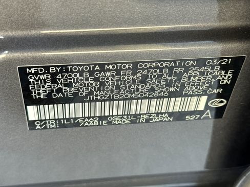 Used 2021 Lexus IS 350 F Sport w/ Navigation Package RWD image 34