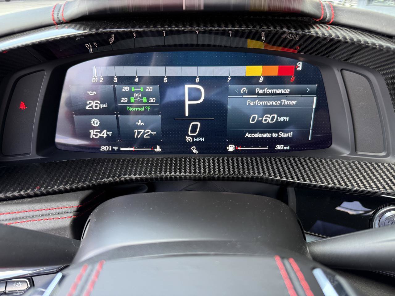 Used 2024 Chevrolet Corvette Z06 Coupe w/ 3LZ w/ Stealth Interior Trim Package RWD image 25