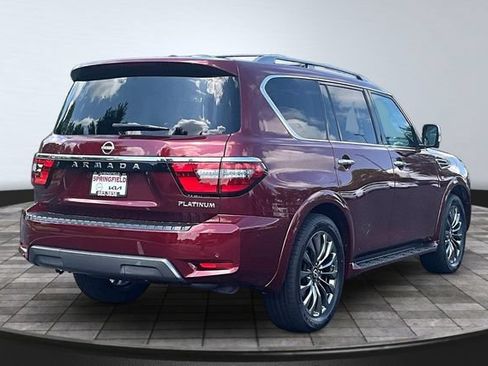 Used 2022 Nissan Armada Platinum w/ Captain's Chairs Package AWD/4WD image 6