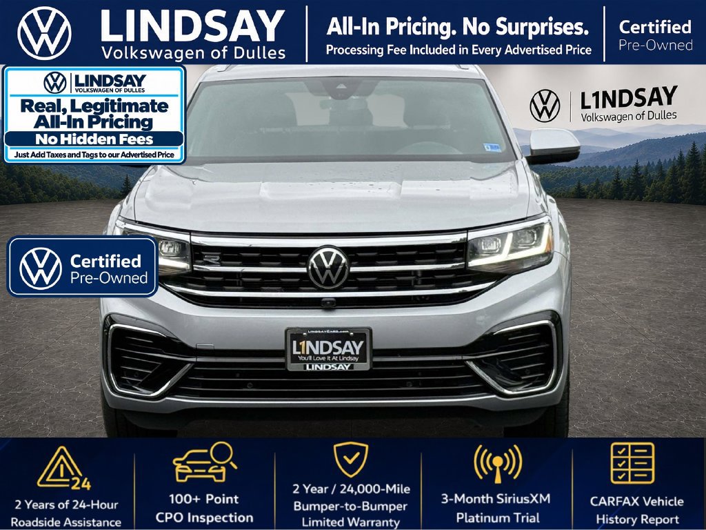Used 2021 Volkswagen Atlas Cross Sport SEL Premium R-Line AWD/4WD image 3
