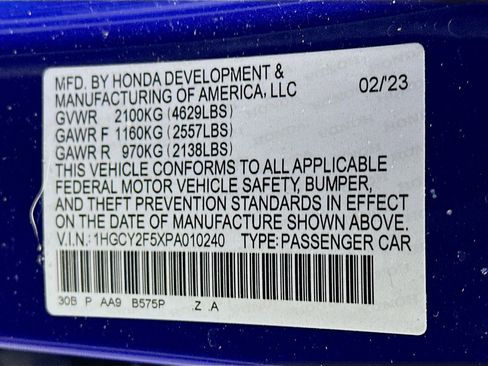 Used 2023 Honda Accord Sport image 12