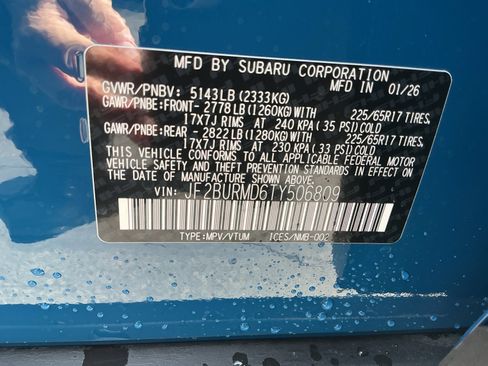 New 2026 Subaru Outback Wilderness image 16