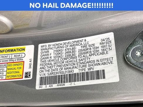 Certified 2025 Honda CR-V EX-L image 33