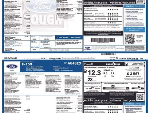 Certified 2024 Ford F150 Lariat w/ Equipment Group 502A High AWD/4WD image 39