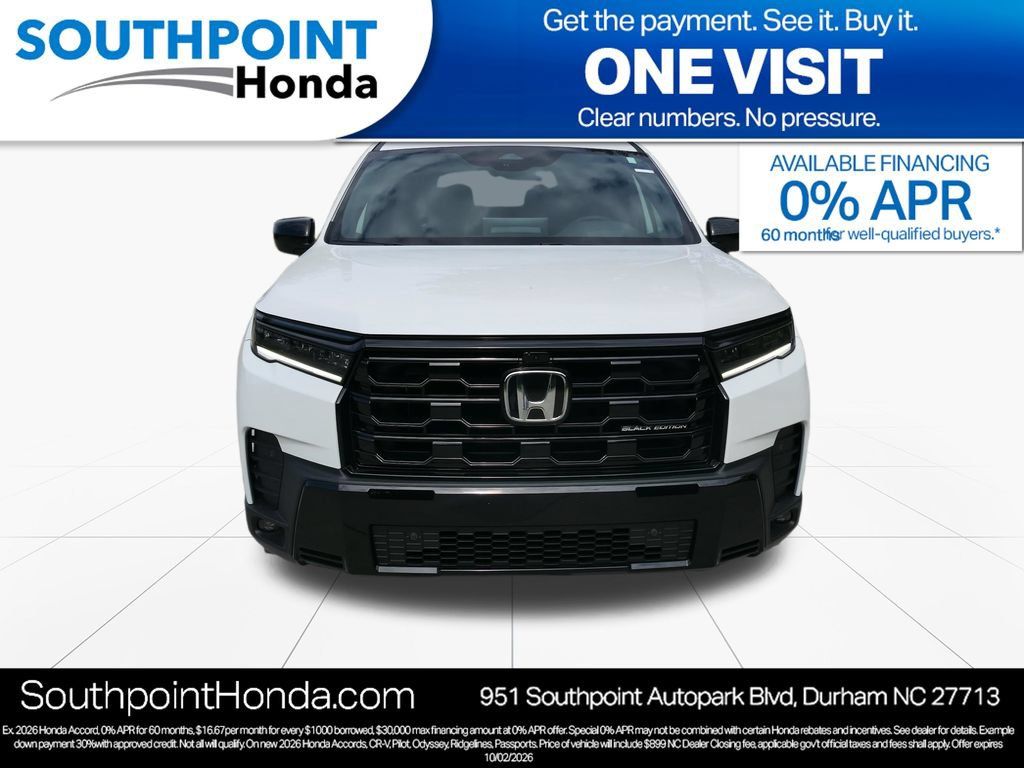 New 2026 Honda Pilot Black Edition image 2