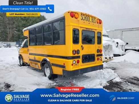 Used 2014 Chevrolet Express 3500 w/ School Bus Package RWD image 4