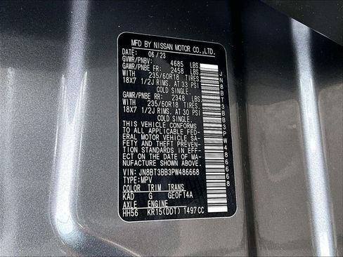 Used 2023 Nissan Rogue SV AWD/4WD image 34