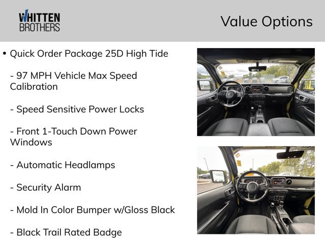 Used 2022 Jeep Wrangler Unlimited Sport AWD/4WD image 13