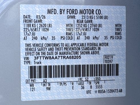 New 2026 Ford Maverick XL FWD image 13