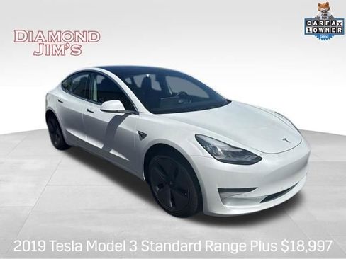 Used 2019 Tesla Model 3 Standard Range Plus RWD image 1