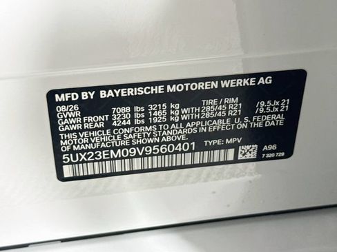 New 2027 BMW X7 xDrive40i AWD/4WD image 33