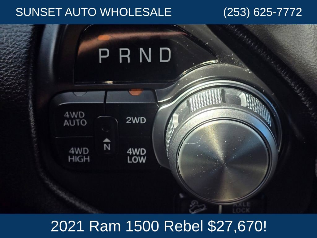 Used 2021 RAM 1500 Rebel w/ Rebel Level 2 Equipment Group AWD/4WD image 39