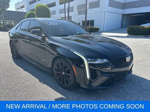 Used 2023 Cadillac CT4 V Blackwing w/ Driver Assist Package RWD image 1