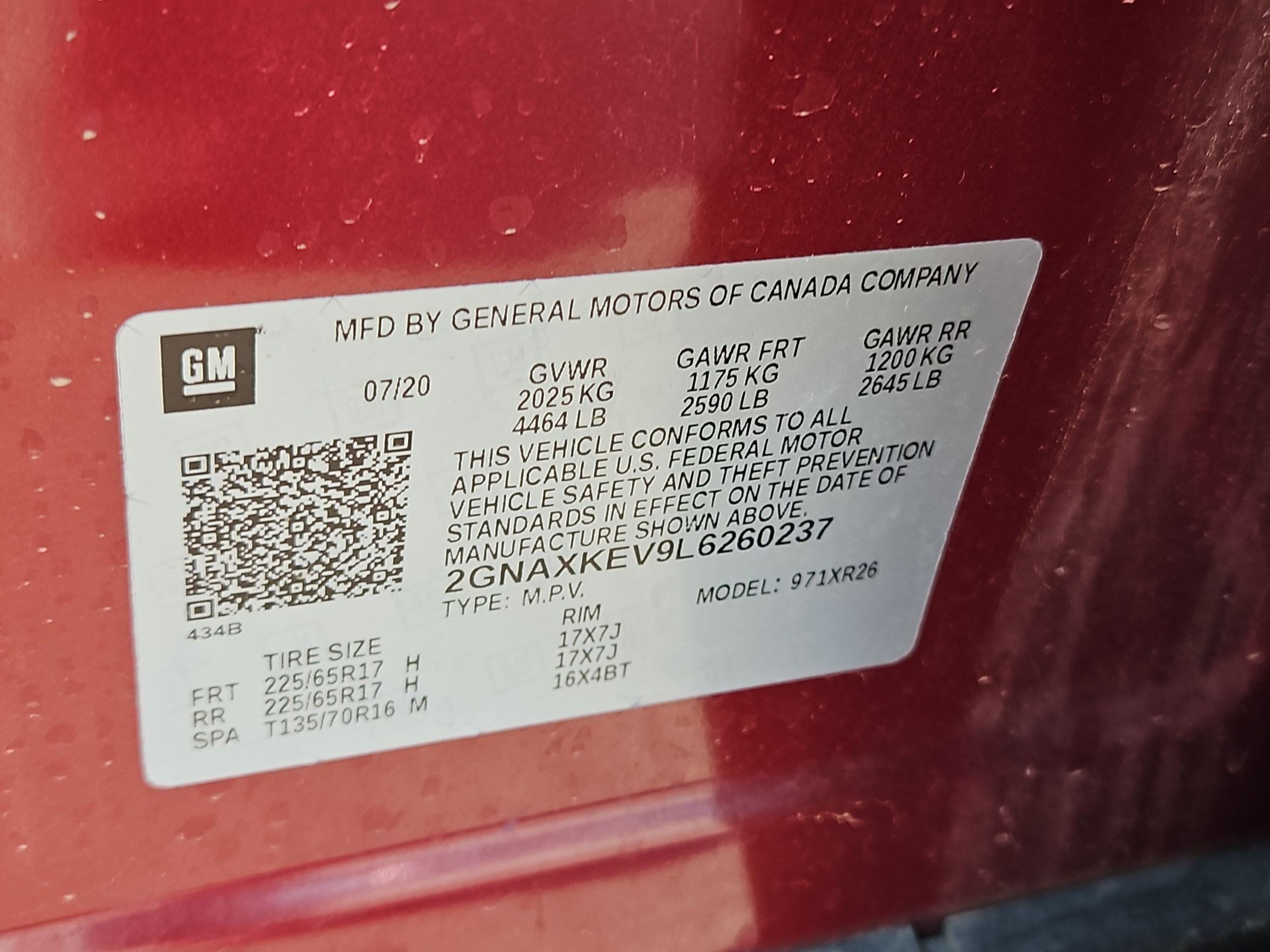 Certified 2020 Chevrolet Equinox LT FWD image 34