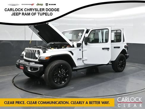 Used 2025 Jeep Wrangler Unlimited Sahara w/ Safety Group AWD/4WD image 52