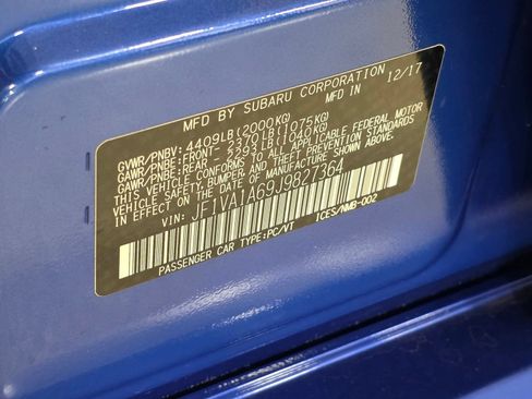 Used 2018 Subaru WRX AWD/4WD image 34
