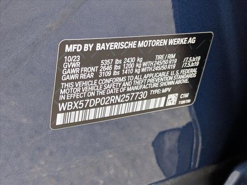Used 2024 BMW X3 xDrive30i w/ Convenience Package w/ZPA AWD/4WD image 27