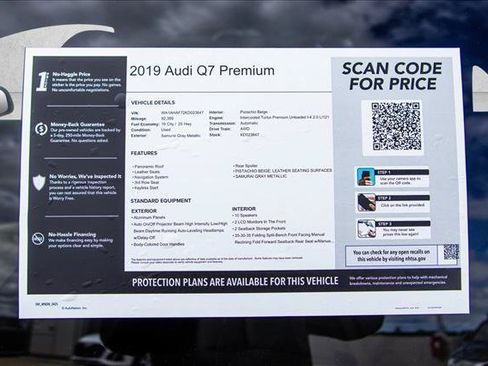 Used 2019 Audi Q7 2.0T Premium w/ Convenience Package AWD/4WD image 29