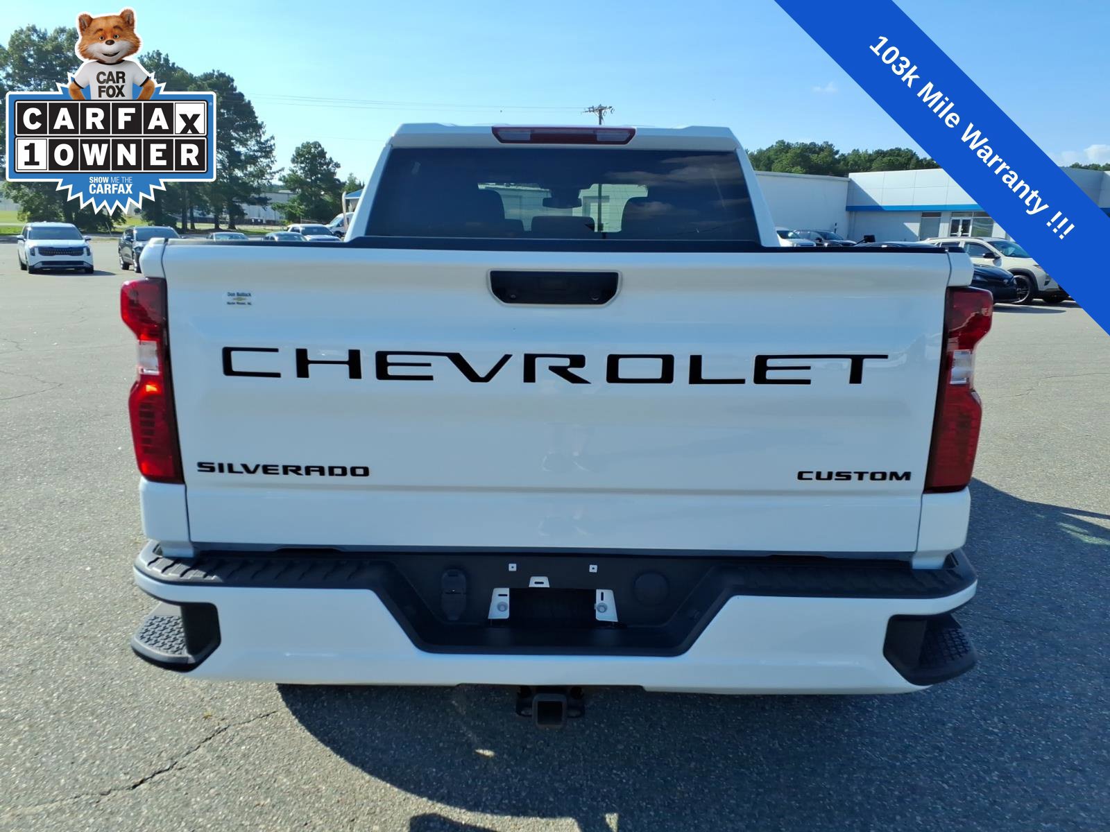Used 2025 Chevrolet Silverado 1500 Custom w/ Turbomax Blackout Package AWD/4WD image 4