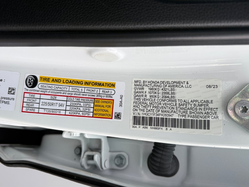 Used 2023 Honda Accord EX image 20
