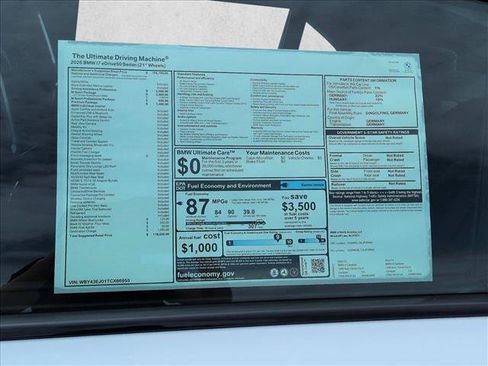 Used 2026 BMW i7 eDrive50 w/ M Sport Package RWD image 18