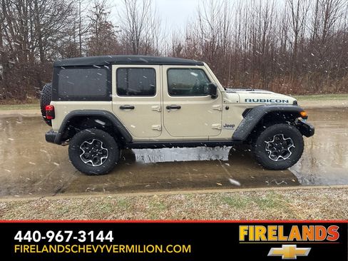 Used 2022 Jeep Wrangler Unlimited Rubicon 4xe w/ Cold Weather Group image 6