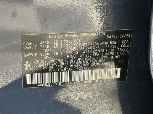 Used 2023 Subaru Outback Limited image 38