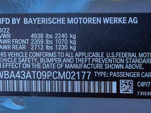 Used 2023 BMW 430i xDrive Convertible w/ M Sport Package image 32