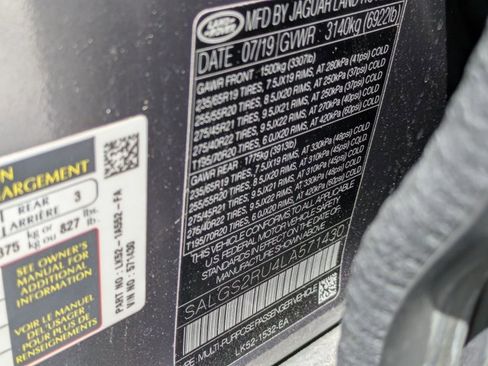 Used 2020 Land Rover Range Rover HSE AWD/4WD image 16