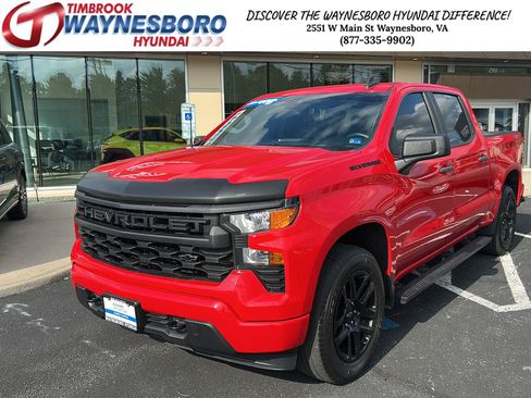 Used 2023 Chevrolet Silverado 1500 Custom w/ LPO, Dark Essentials Package AWD/4WD image 1