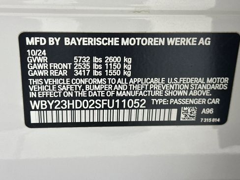 Certified 2025 BMW i4 eDrive40 w/ M Sport Package RWD image 21