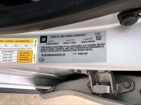 Certified 2022 Chevrolet Spark ACTIV image 36