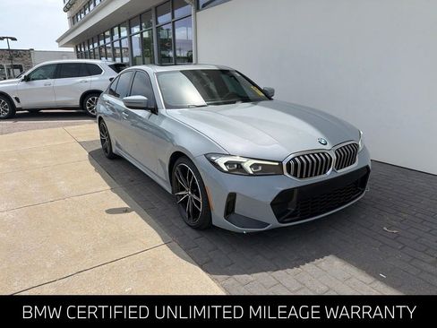 Certified 2023 BMW 330i xDrive Sedan w/ M Sport Package AWD/4WD image 1