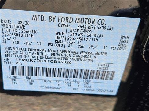New 2026 Ford Explorer Active RWD image 18