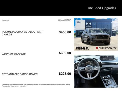 New 2025 MAZDA CX-50 AWD 2.5 S w/ Weather Package image 5