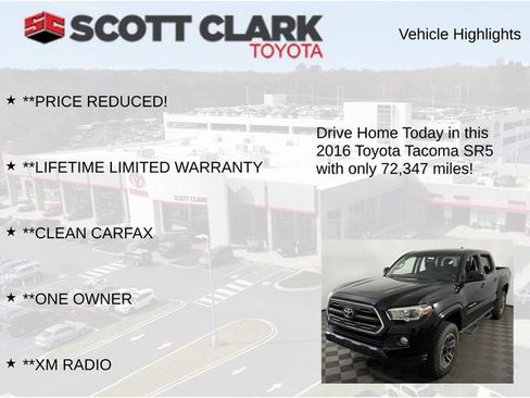 Used 2016 Toyota Tacoma SR5 w/ Towing Package RWD image 12