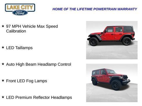 Used 2024 Jeep Wrangler Unlimited AWD/4WD image 22