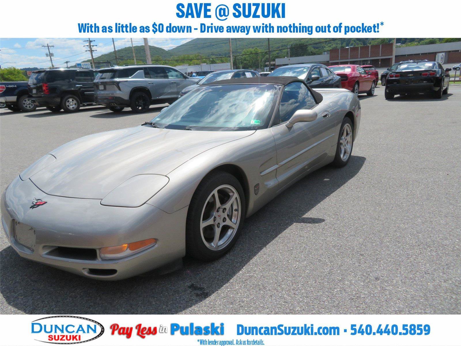 Used 2001 Chevrolet Corvette Convertible w/ Preferred Equipment Group2 RWD image 7