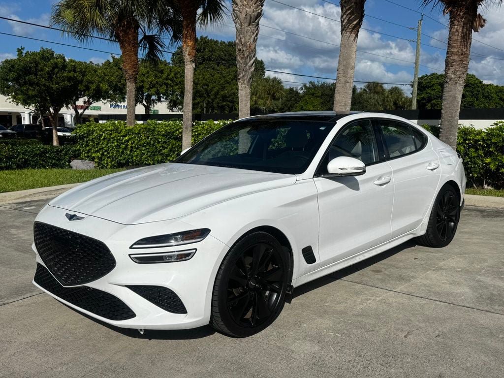 Used 2023 Genesis G70 2.0T w/ Sport Prestige Package RWD image 1
