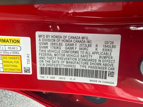 Used 2026 Honda Civic Sport image 21