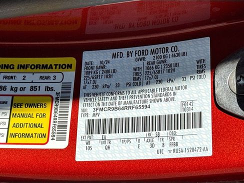 Used 2024 Ford Bronco Sport Big Bend image 23