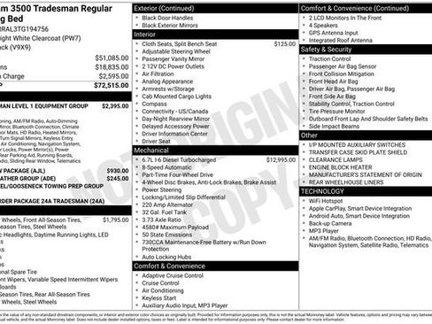 New 2026 RAM 3500 Tradesman image 41