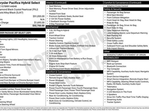 Used 2024 Chrysler Pacifica Limited FWD image 17